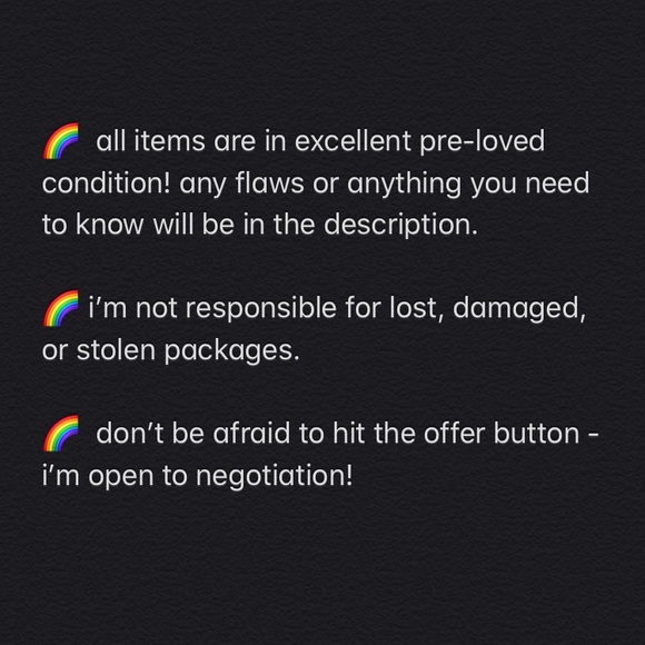 ✰ shop policies ✰ - Picture 2 of 3